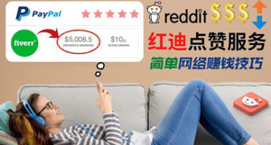 适合新手的副业：出售Reddit点赞服务赚钱，每天躺赚200美元-虚拟货源网